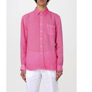 120% Lino Fuxia (Fuschia) Long sleeve shirt 4xl (58)